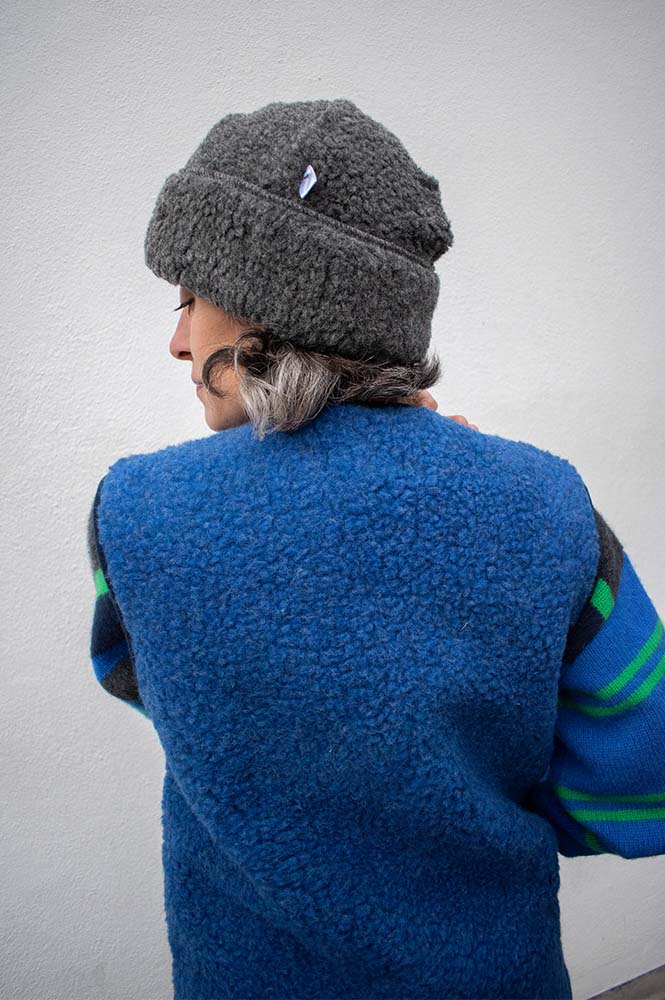 YOKO Deep Blue Vest - The Mercantile London