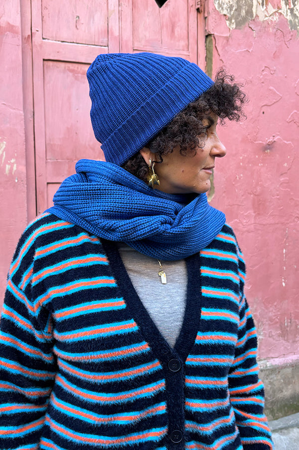 Arctic Fox Ocean Blue Scarf