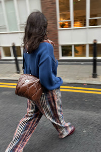 Bellerose Paty Check A Wide Jeans - The Mercantile London