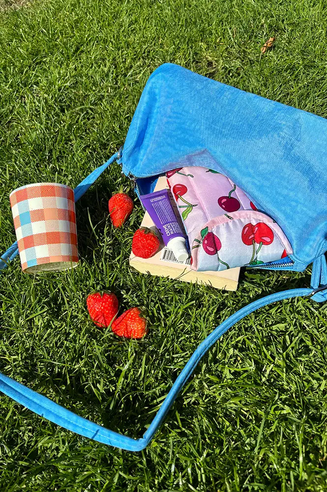 Baggu Piscine Blue Nylon Loaf Bag