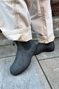 Blundstone 585 Rustic Black Boots