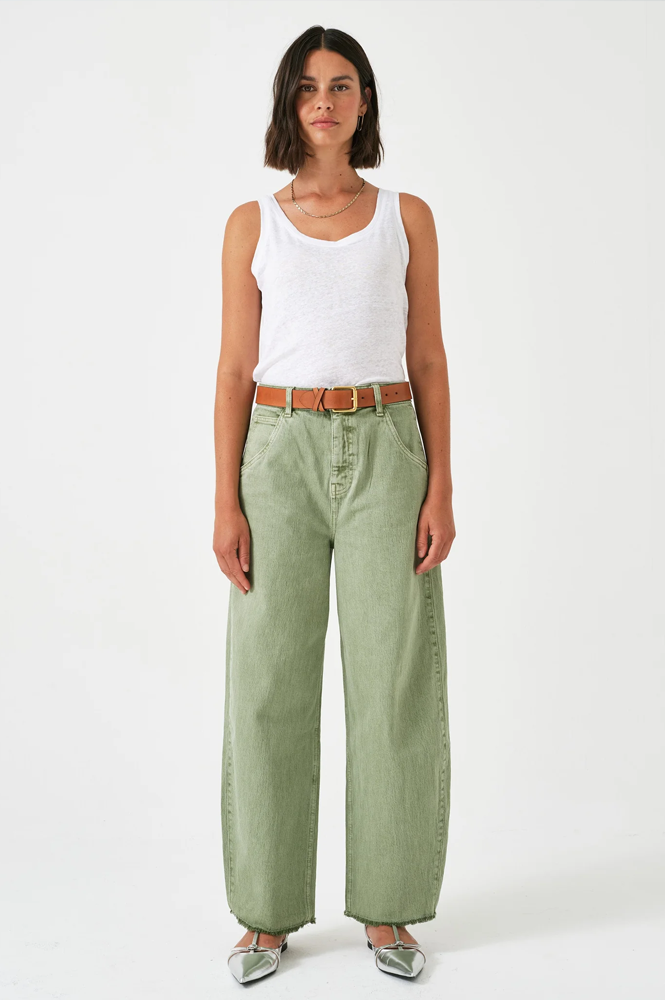 Seventy + Mochi Bo Vintage Moss Jeans - The Mercantile London
