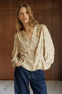 Indi & Cold Romantic Boho Blouse