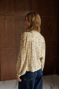 Indi & Cold Romantic Boho Blouse