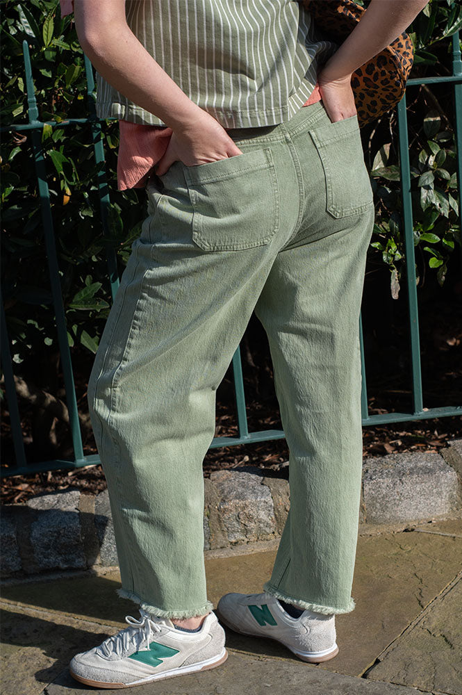 Seventy + Mochi Bo Vintage Moss Jeans - The Mercantile London