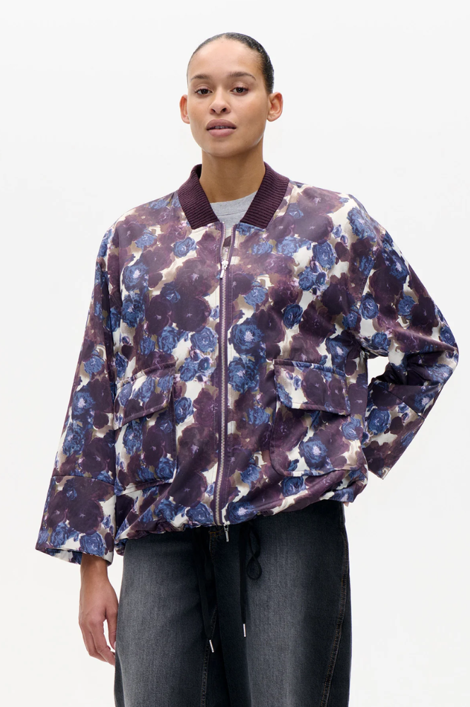 Baum Und Pferdgarten Boline Dusty Grey Flower Jacket