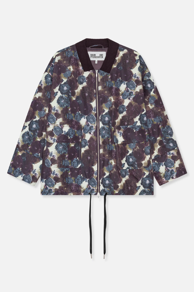 Baum Und Pferdgarten Boline Dusty Grey Flower Jacket