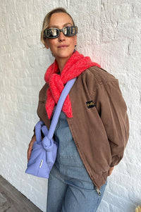 Stan Ray Washed Acorn Collared Bomber Jacket - The Mercantile London