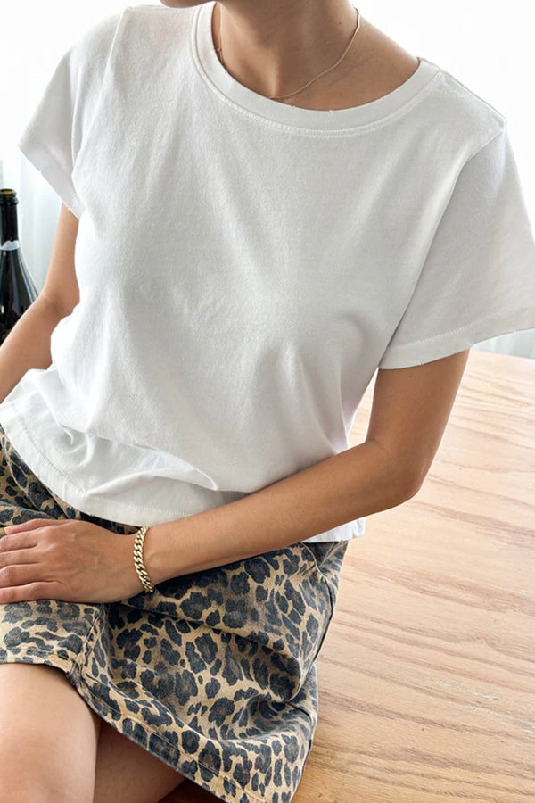 Le Bon Shoppe Darling Vintage White T-Shirt - The Mercantile London