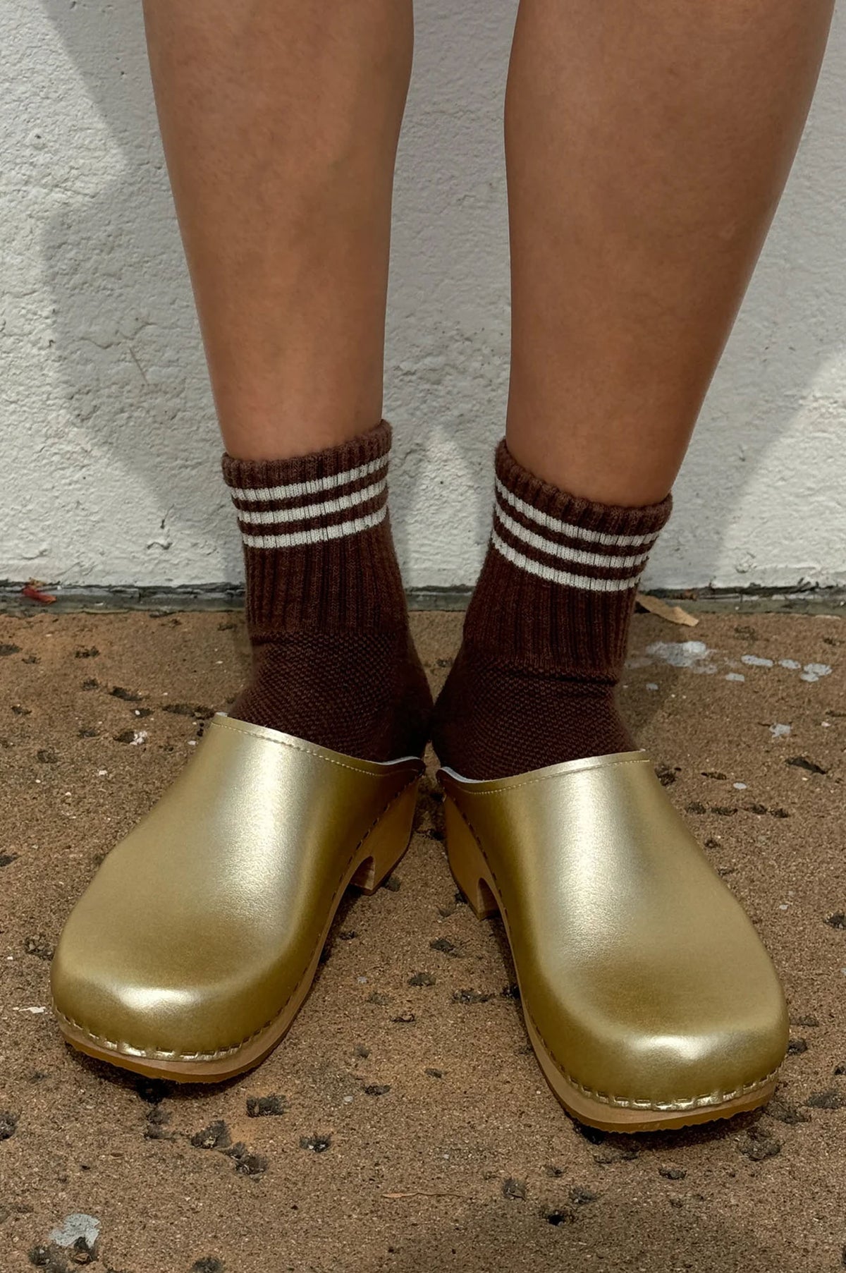 Le Bon Shoppe Girlfriend Mahogany Socks - The Mercantile London