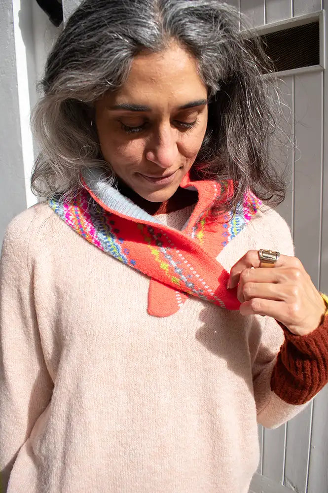 Eribé Fairisle Charm Bonnie Knitted Neckerchief