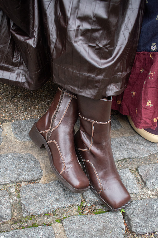 Billi Bi T Moro Rustic Oil Boots - The Mercantile London