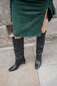 Alohas Kalila Black Leather Boots - The Mercantile London