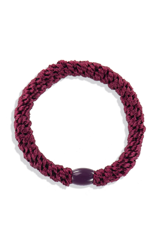 KKNEKKI Bordeaux Hair Tie - The Mercantile London