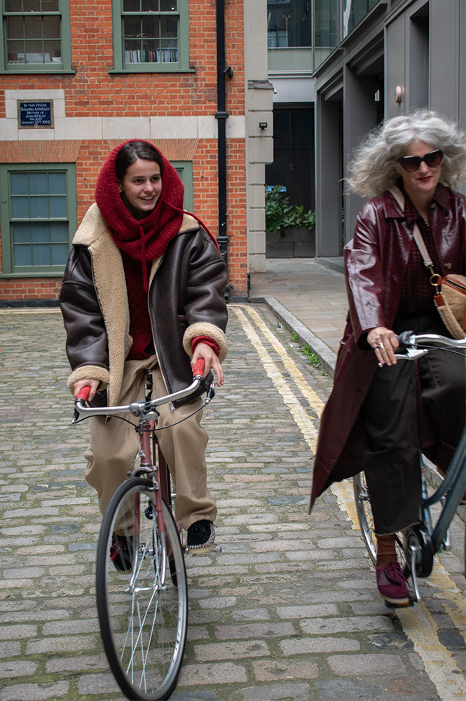 Bellerose Hestel Dark Chocolate Reversible Jacket - The Mercantile London