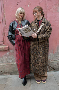 The Tiny Big Sister Leopard Trench Coat - The Mercantile London