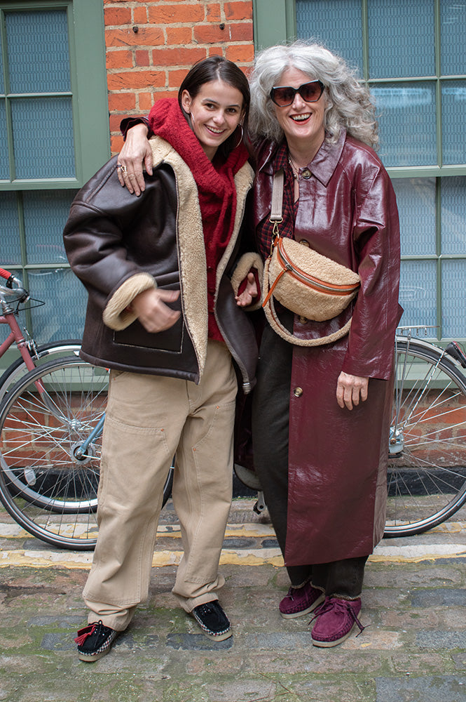 Bellerose Hestel Dark Chocolate Reversible Jacket - The Mercantile London