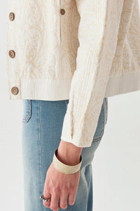 Maison Hotel Boticcelli Tesela Ivory Jacket - The Mercantile London