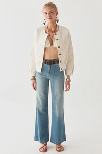 Maison Hotel Boticcelli Tesela Ivory Jacket - The Mercantile London