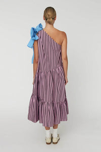 Stella Nova Striped Bow Dress - The Mercantile London