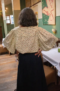 Habiba Little Bow Vanilla Butterfly Shirt