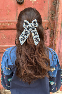 Beck Söndergaard Hearty Beaded Bow Clip - The Mercantile London