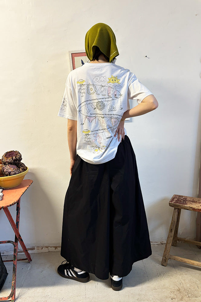 Object Polly Black Box Pleat Culottes - The Mercantile London