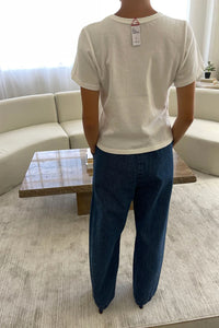 Le Bon Shoppe The Little Boy Vintage White T-Shirt - The Mercantile London