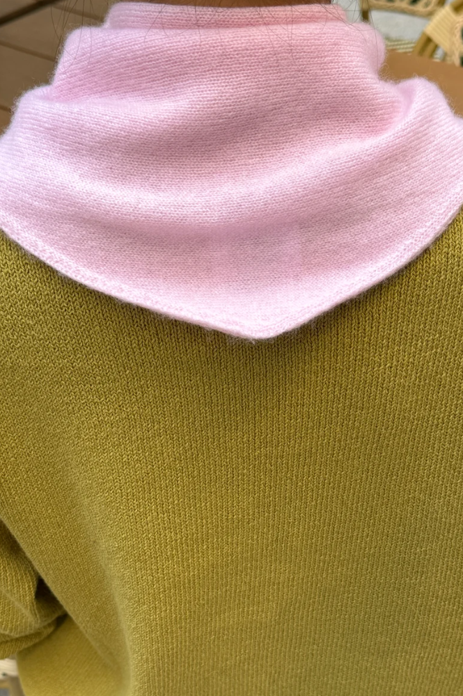 Le Bon Shoppe Cashmere Baby Pink Bandana