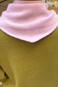 Le Bon Shoppe Cashmere Baby Pink Bandana