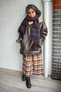 Bellerose Hestel Dark Chocolate Reversible Jacket - The Mercantile London