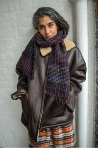 Bellerose Hestel Dark Chocolate Reversible Jacket - The Mercantile London