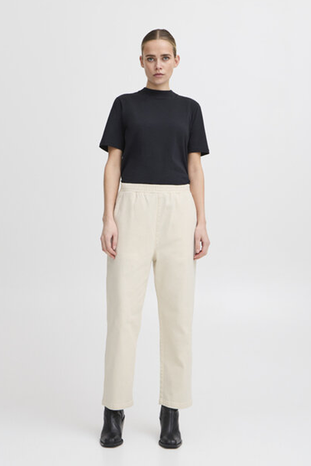ICHI Braise Birch Trousers - The Mercantile London