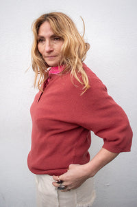 ICHI Boston Cowhide Knitted Pullover