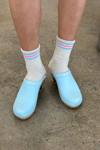 Le Bon Shoppe Girlfriend Bright Grey Socks - The Mercantile London