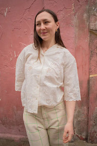 Fransa Pama Whisper White Shirt - The Mercantile London