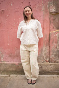 Fransa Pama Whisper White Shirt - The Mercantile London