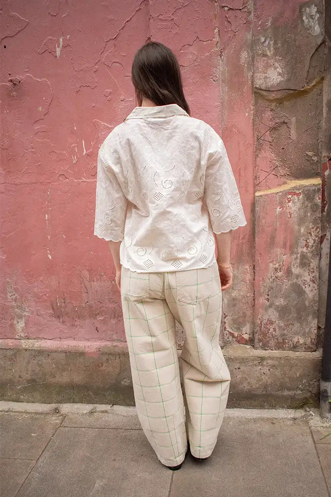 Fransa Pama Whisper White Shirt - The Mercantile London