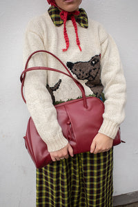 Ölend Brooklyn Cherry Red Bag - The Mercantile London