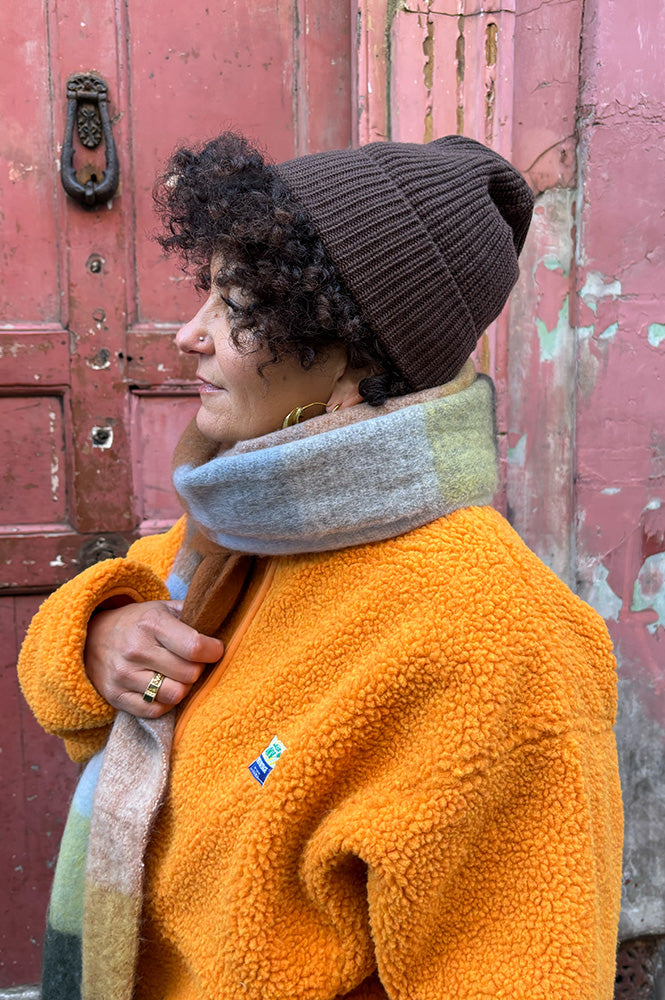 Arctic Fox Dark Earth Merino Beanie