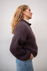 Noella Kae Chocolate Knit Cardigan