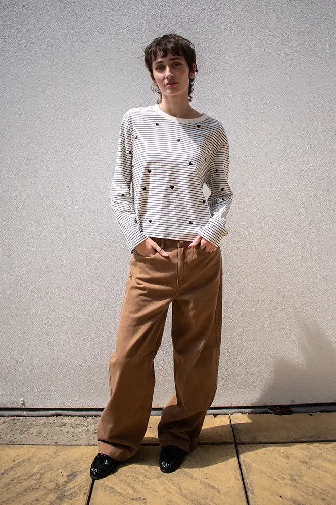 Numph Hamilton Dachshund HR Wide Jeans