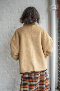 Bellerose Hestel Dark Chocolate Reversible Jacket - The Mercantile London