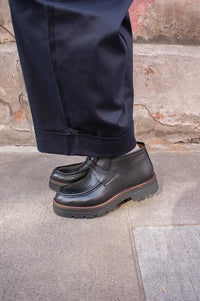 Bukela Diego Black Leather Shoes