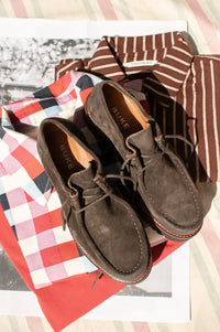 Bukela Sienna Mole Brown Suede Shoes