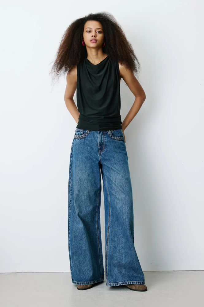 Grace & Mila Bunny Noir Top - The Mercantile London