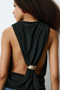 Grace & Mila Bunny Noir Top - The Mercantile London