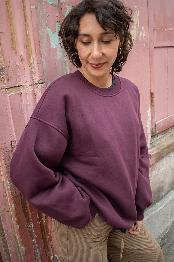 Numph Bissa Winetasting Sweatshirt - The Mercantile London