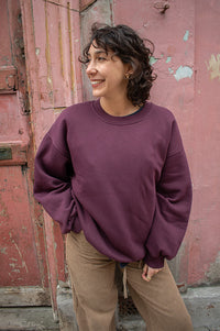 Numph Bissa Winetasting Sweatshirt - The Mercantile London