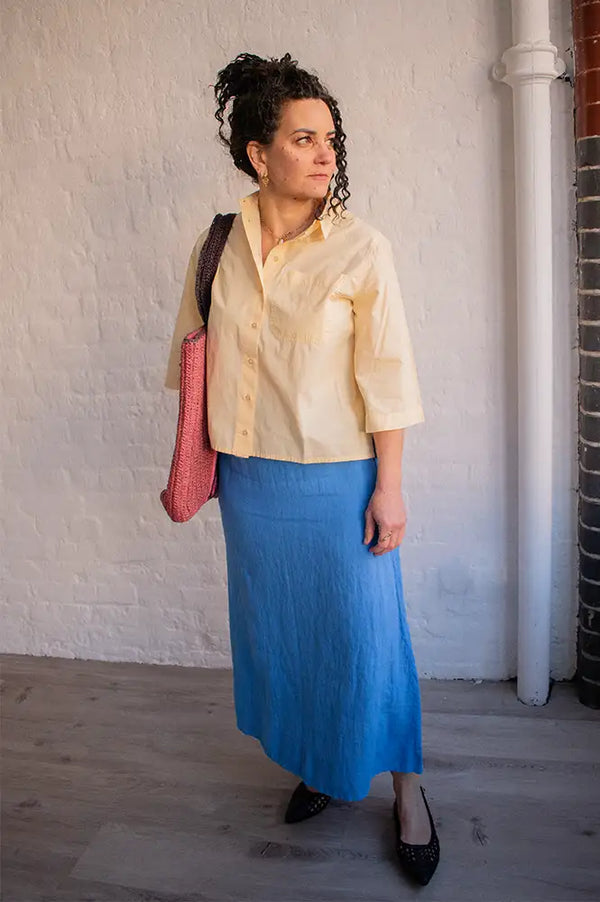 Project AJ117 Hortense Butter Shirt - The Mercantile London